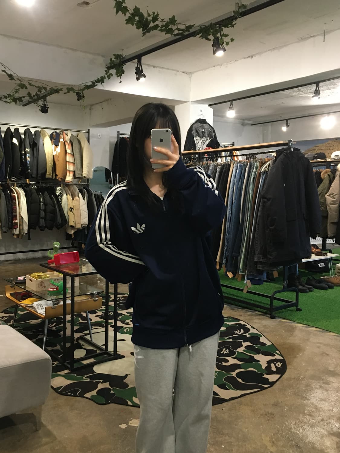 아디다스 구파이어버드져지 네이비 상품이미지3