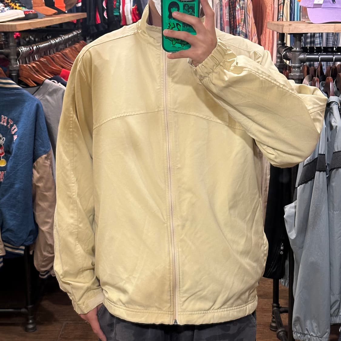 [HI] 나이키 바람막이 옐로베이지 상품이미지1