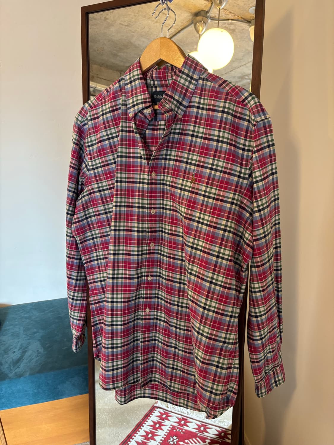 폴로 랄프로렌 체크 셔츠 상품이미지4