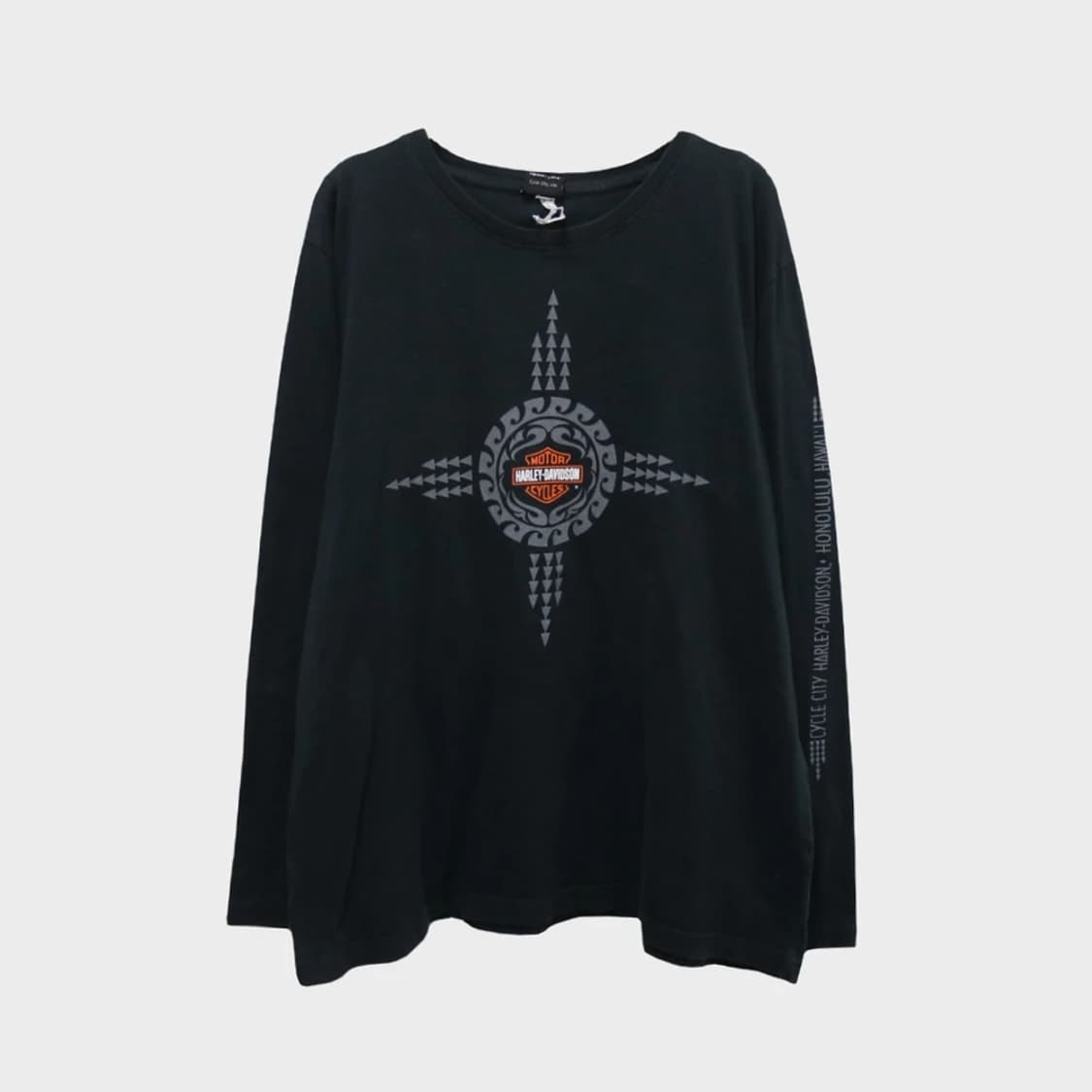 할리데이비슨 로고 긴팔티셔츠 59858 상품이미지1