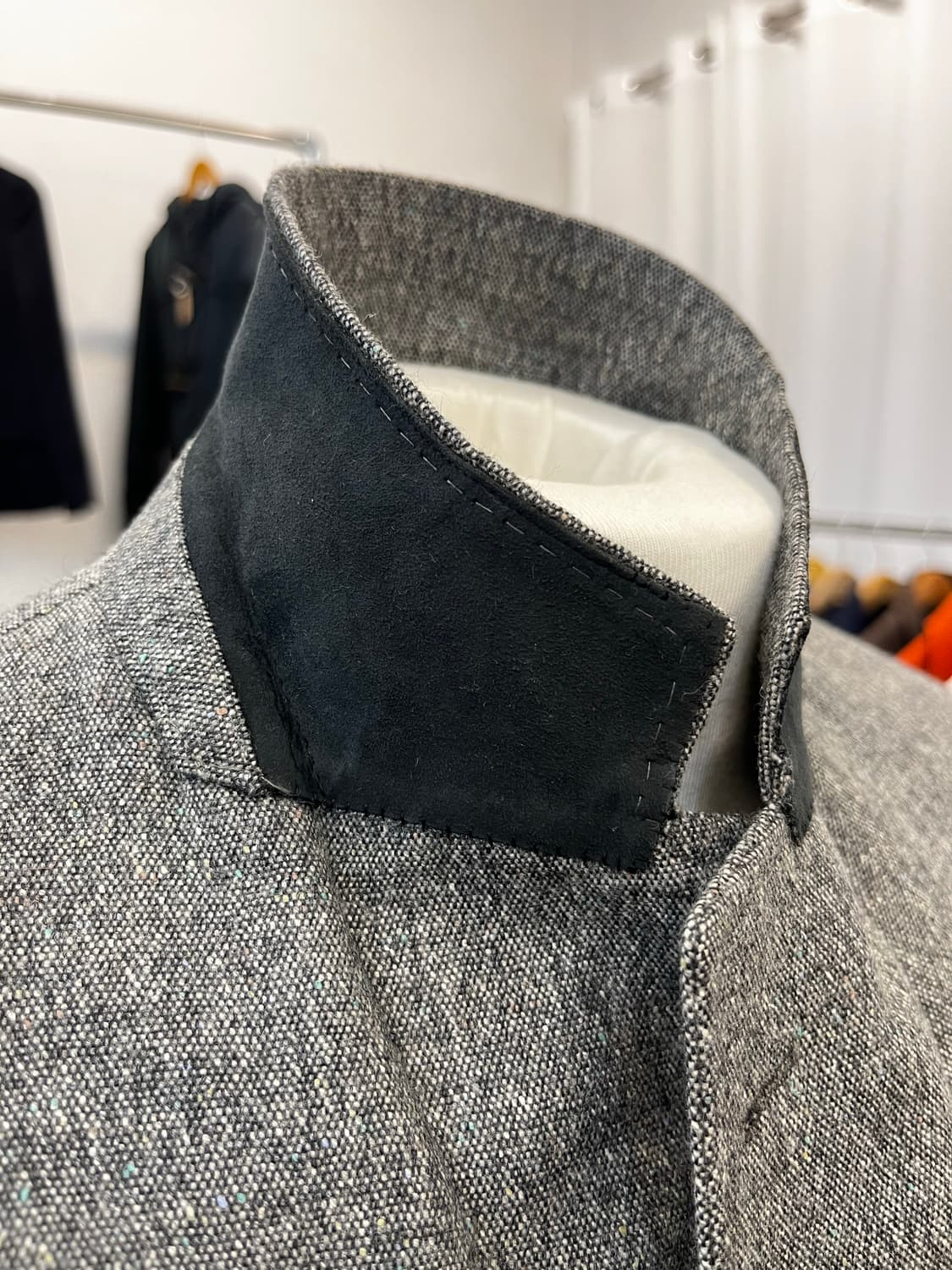 버버리 엘보우 패치 울 테일러드 블레이저 자켓 상품이미지7