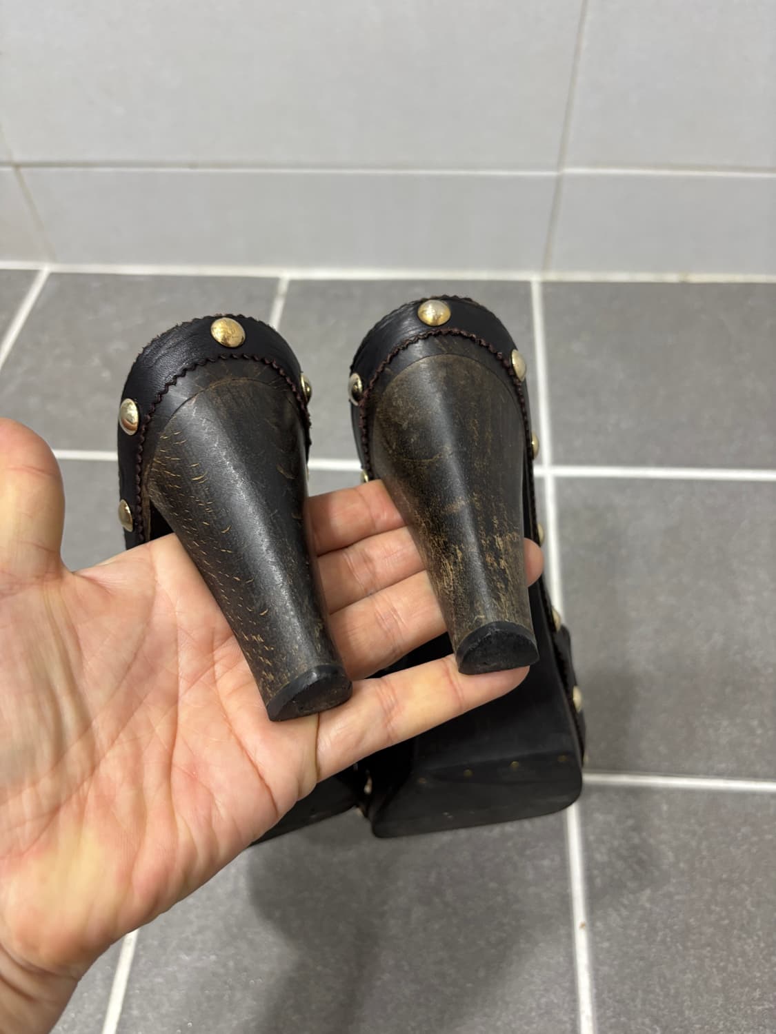 정품) 생로랑 뮬 상품이미지5