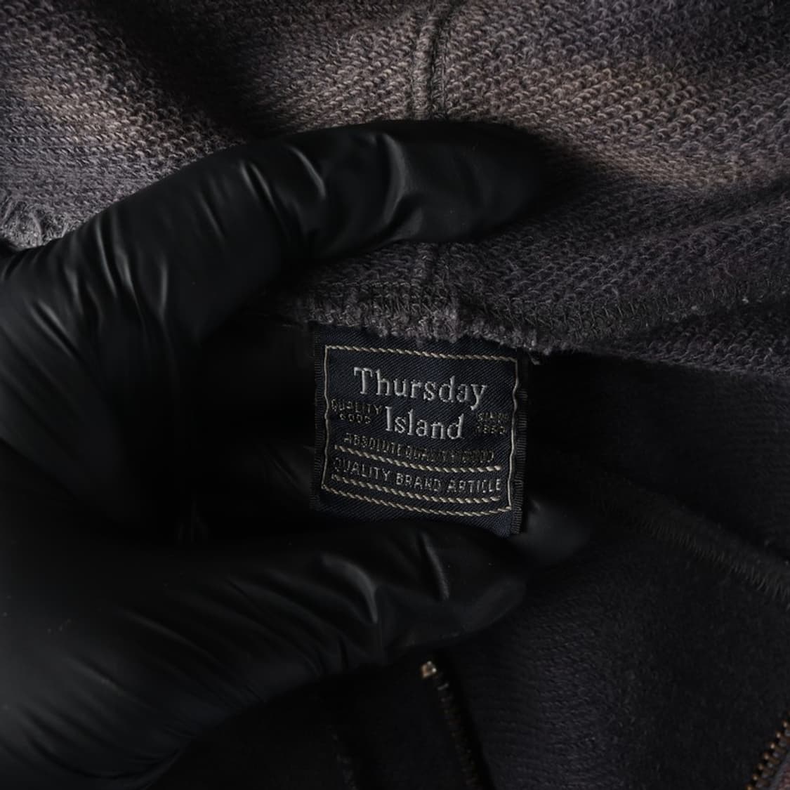 써스데이아일랜드 빈티지 워싱 후드집업 L 상품이미지6