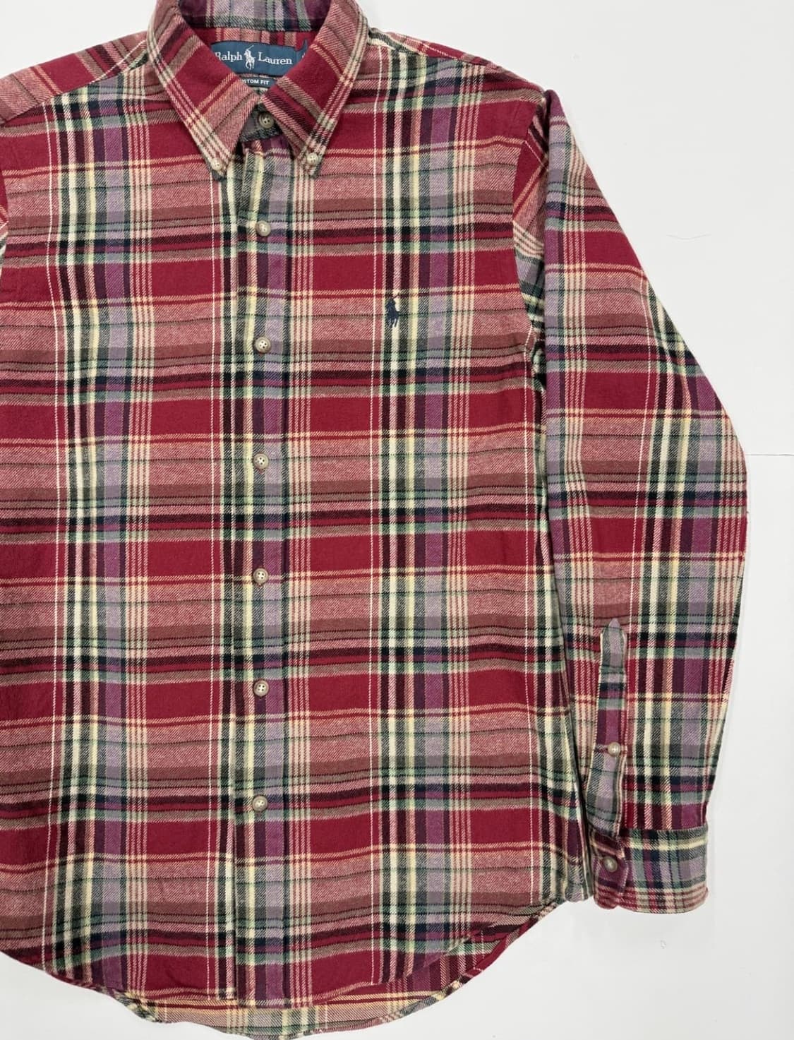 폴로랄프로렌 타탄 체크셔츠 상품이미지2