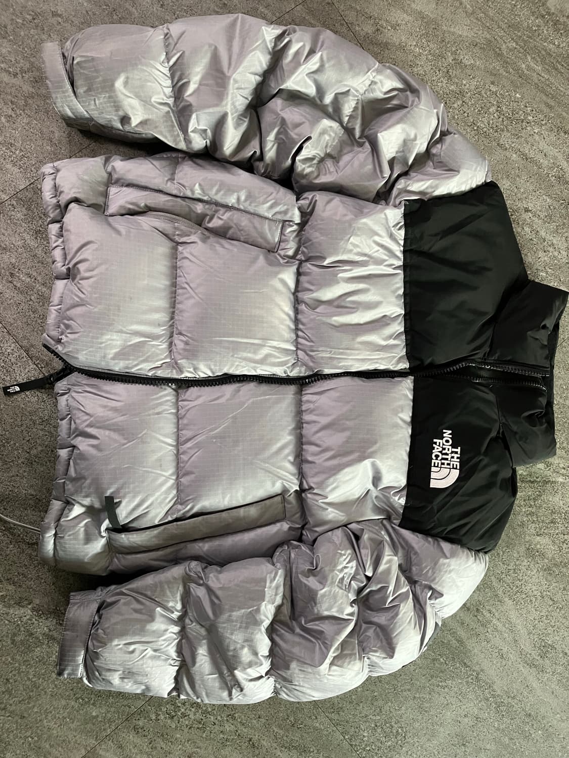 노스페이스 눕시 화이트라벨 헤더그레이xl 상품이미지1