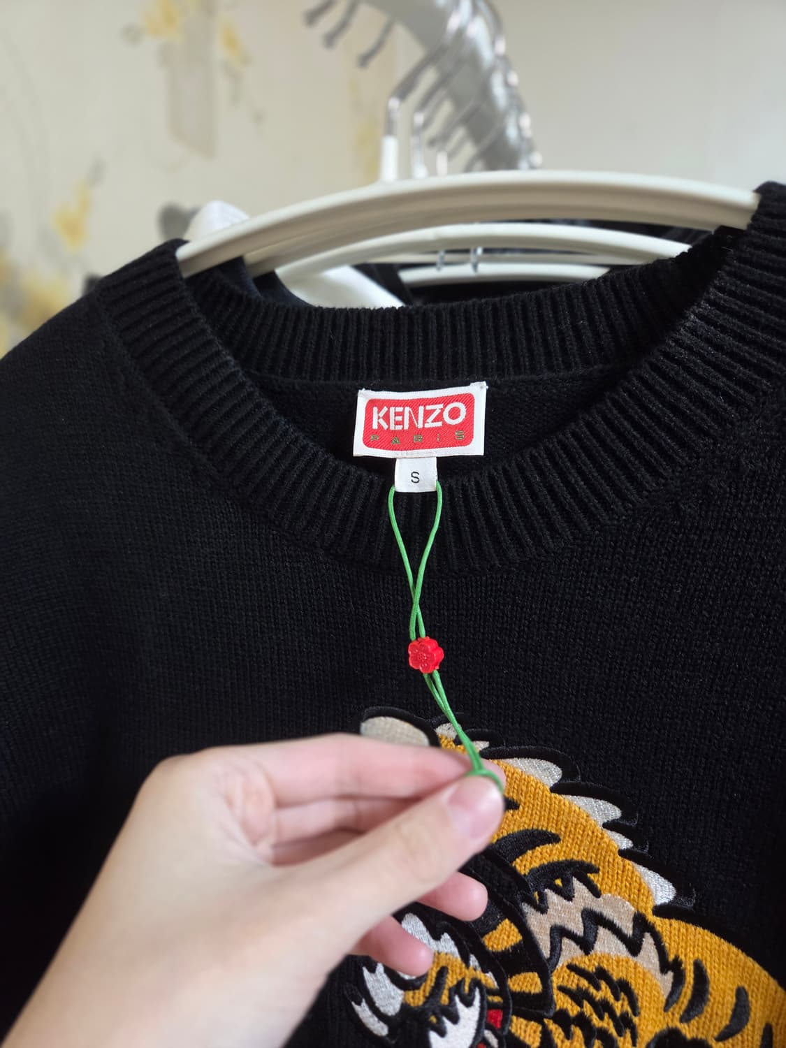 겐조 x 베르디 마켓 젠더리스 자수 점퍼 블랙 상품이미지2