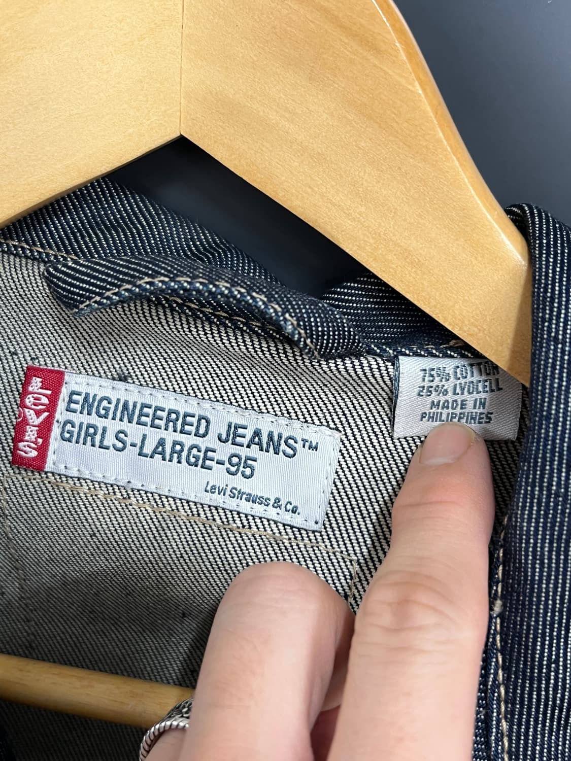 Levis 리바이스 엔지니어드 진스 인디고 데님 자켓 상품이미지5