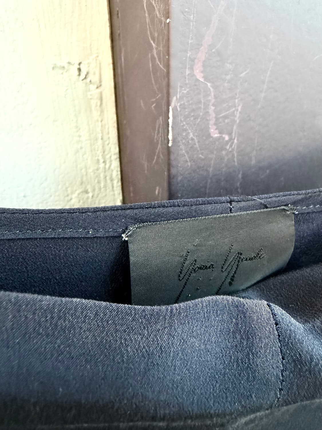 42/ 요지야마모토 실크 슬리브 긴팔 상품이미지5