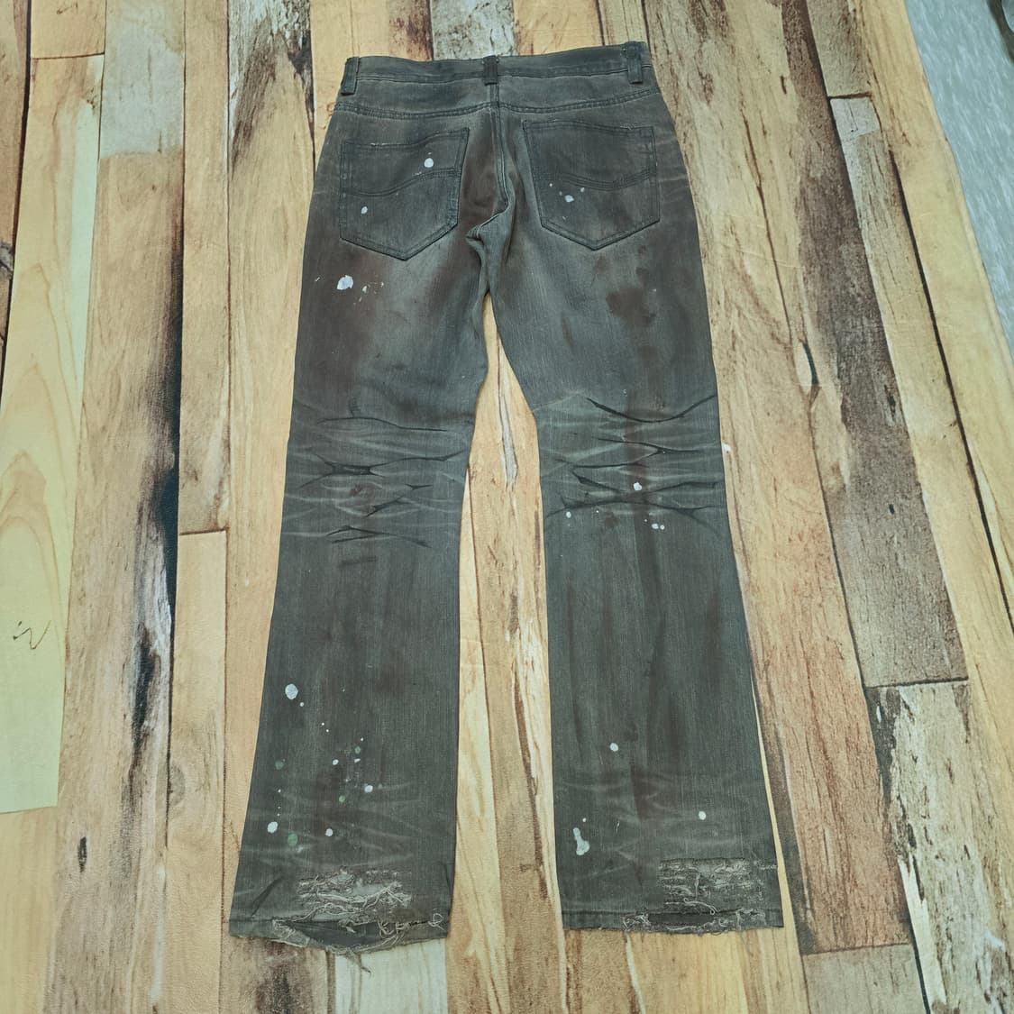 재팬 데미지 페인팅 데님 30 상품이미지6