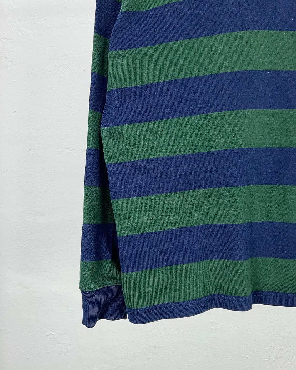 폴로 랄프로렌 스트라이프 코튼 럭비 카라 셔츠 상품이미지4