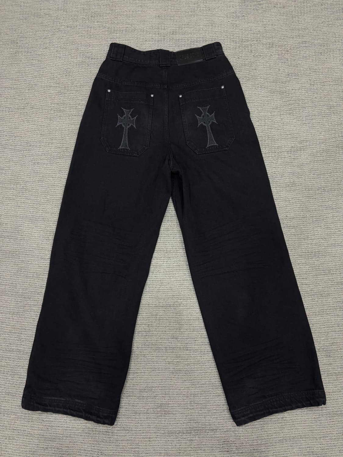 Op. 09 SIG LIQUID DENIM PANTS BLACK s 상품이미지3
