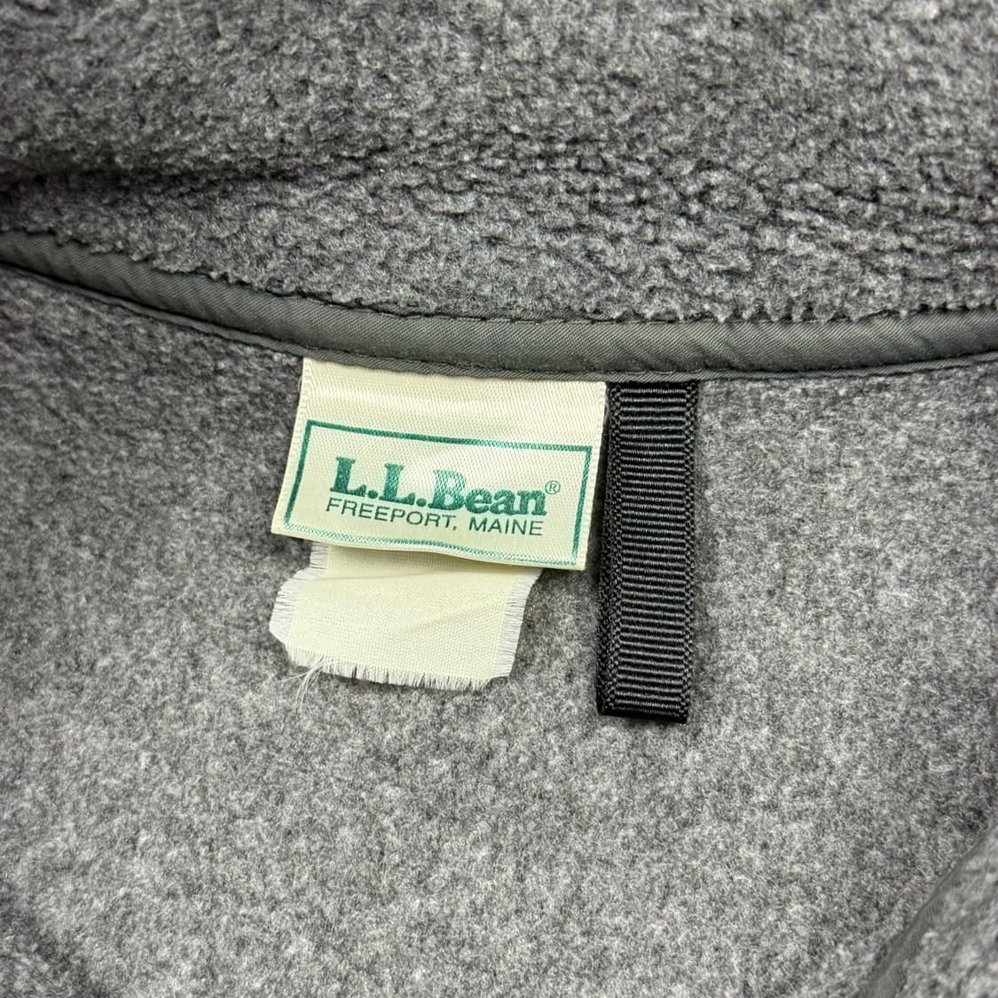 (110) 80s 엘엘빈 플리스 자켓 다크그레이 상품이미지7