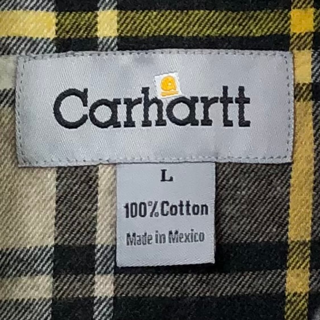 L 칼하트 체크 남방 상품이미지3