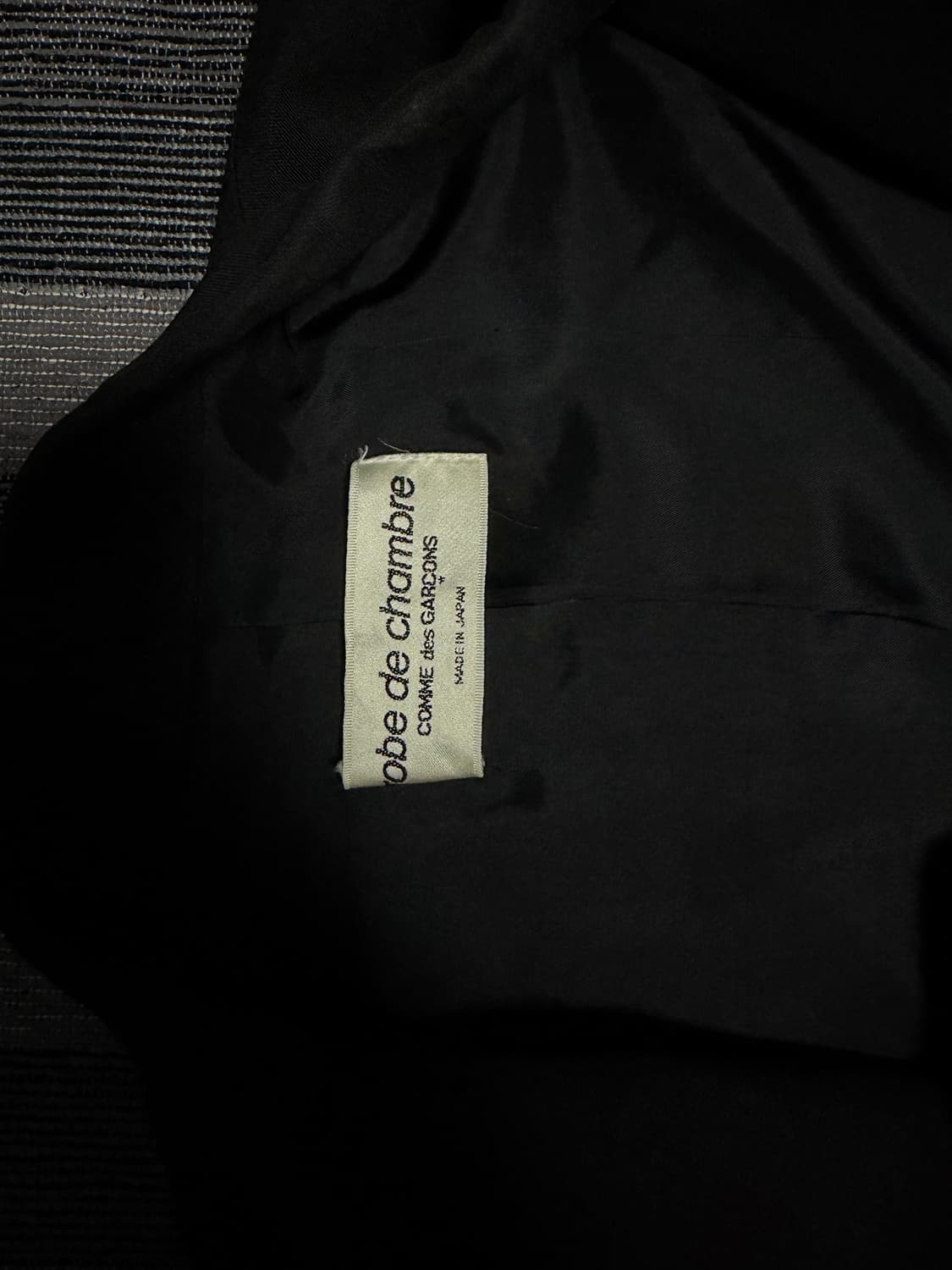 꼼데가르송 테일러드 스탠드 카라 코트 상품이미지3