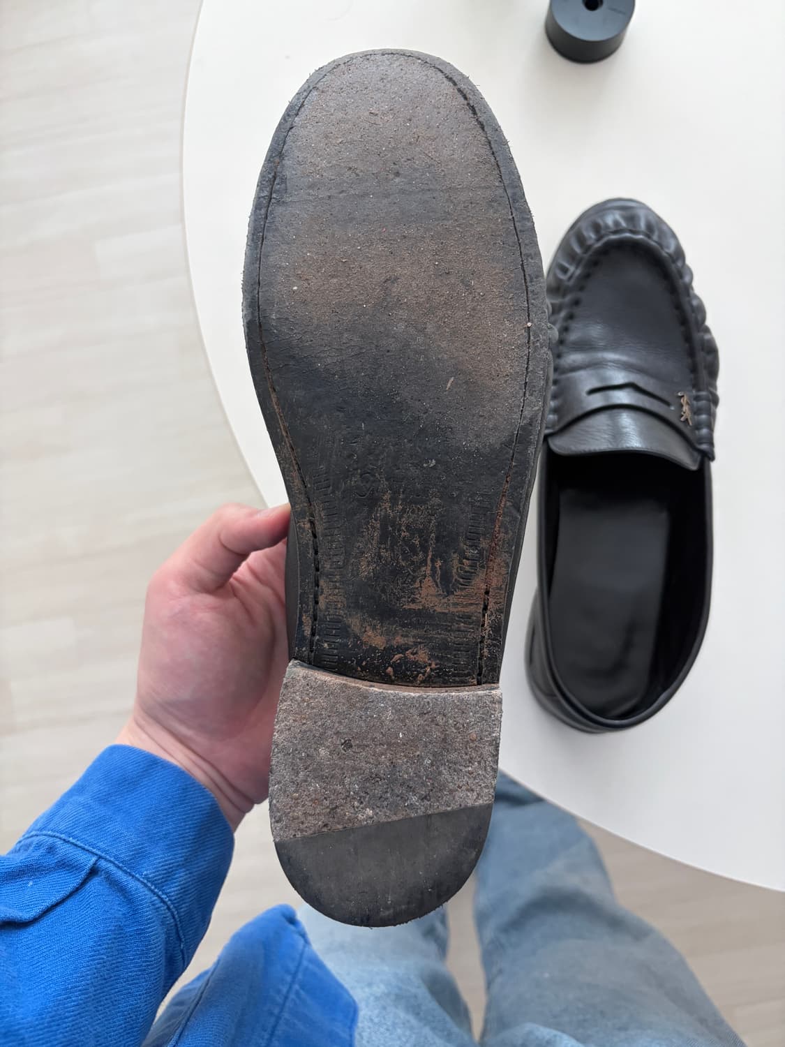 생로랑 르 로퍼 블랙 44사이즈 상품이미지8