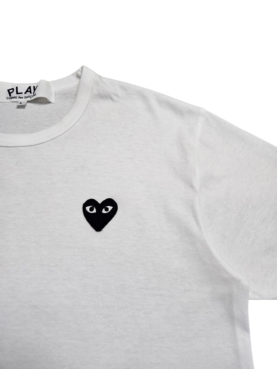 꼼데가르송 블랙 와펜 반팔티 상품이미지3