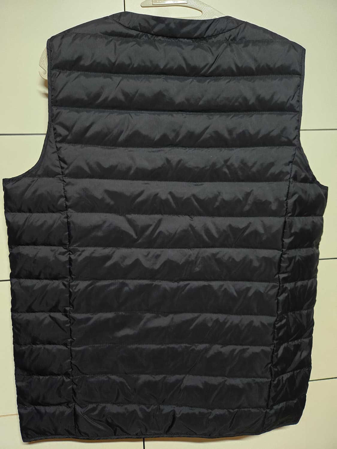 내셔널지오그래픽 남성 미니로고 덕다운 경량 조끼 패딩(100사이즈) 상품이미지4