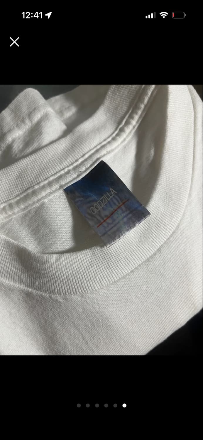 00’s 빈티지 고질라 티셔츠 상품이미지6