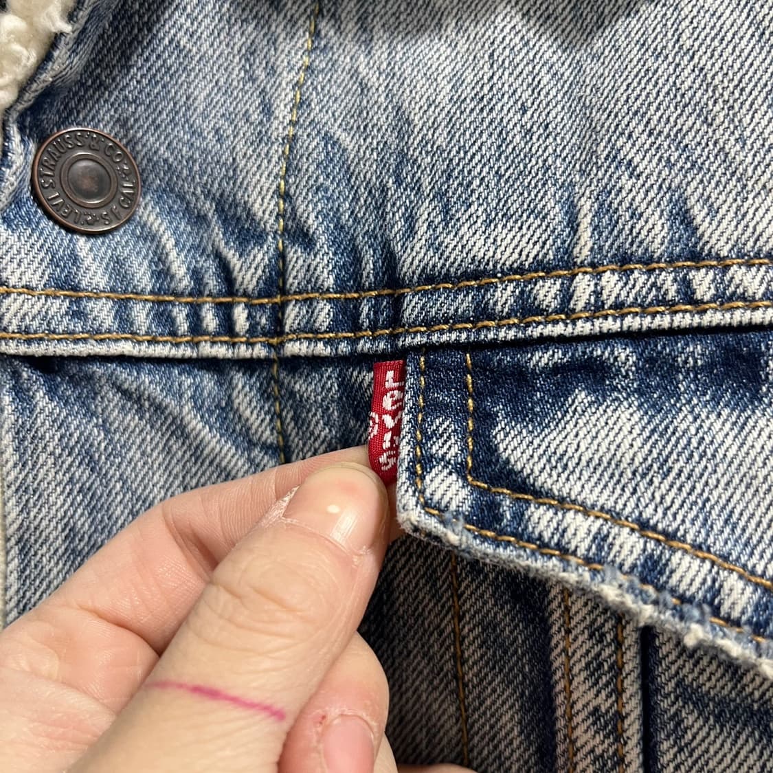 리바이스 세르파 데님자켓  상품이미지9