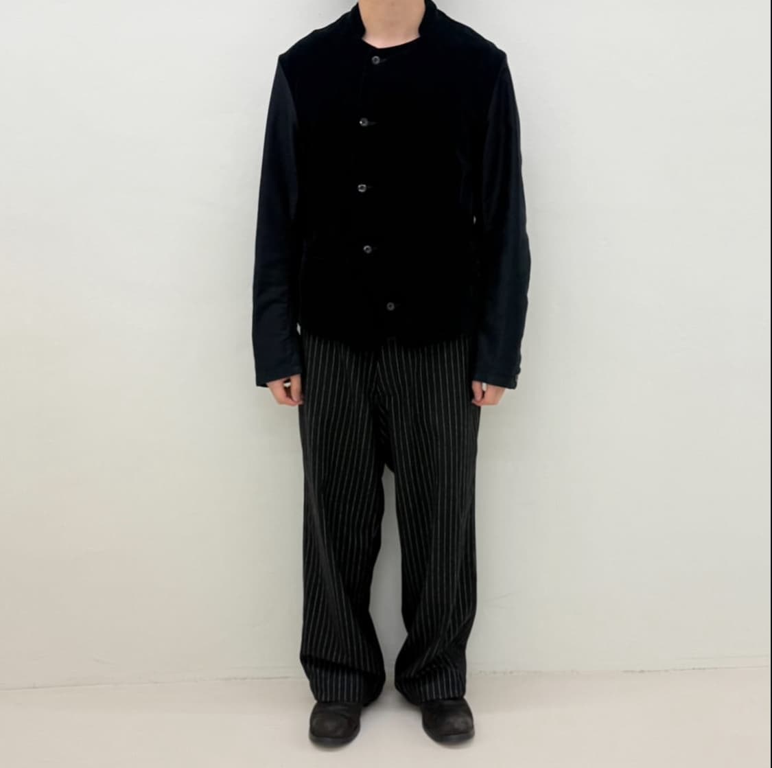 우티 (outil) 코듀로이 몰스킨 비대칭 자켓 상품이미지2