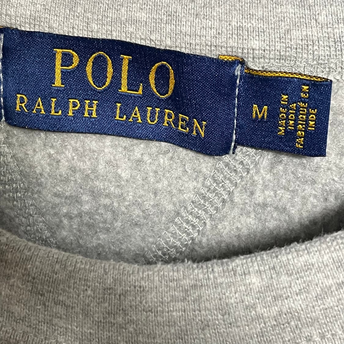 M 폴로랄프로렌 그레이 기모 맨투맨 상품이미지4