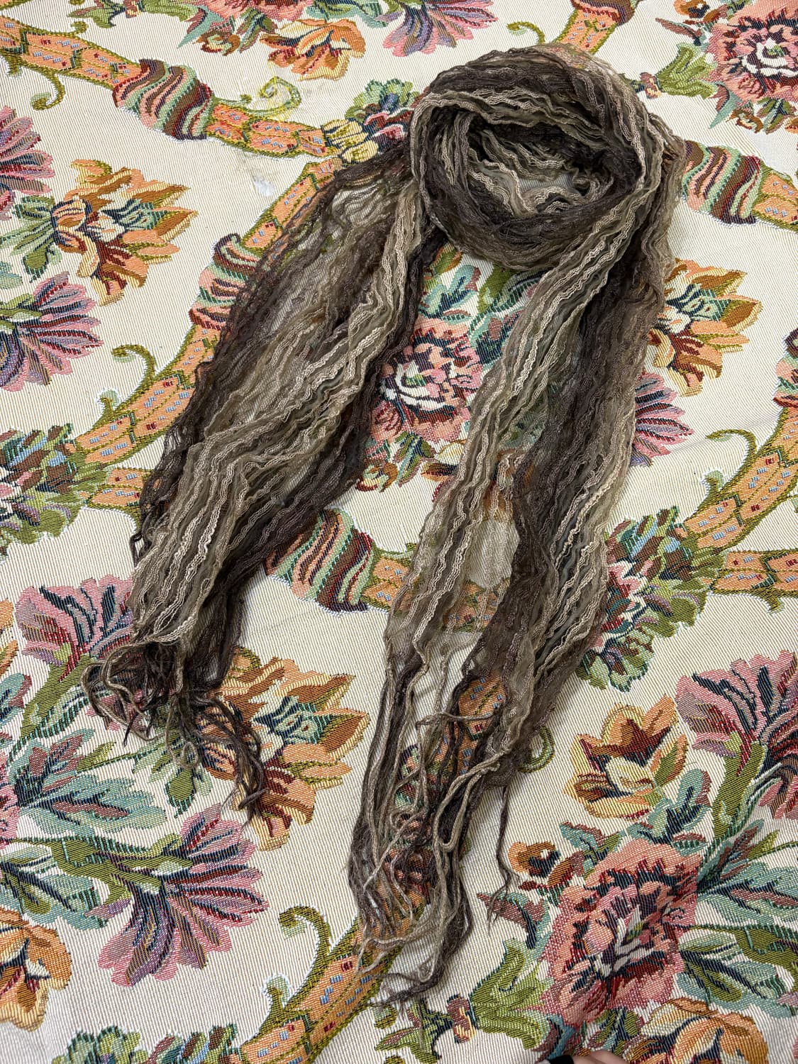 히피 모리 브라운 머플러 상품이미지1