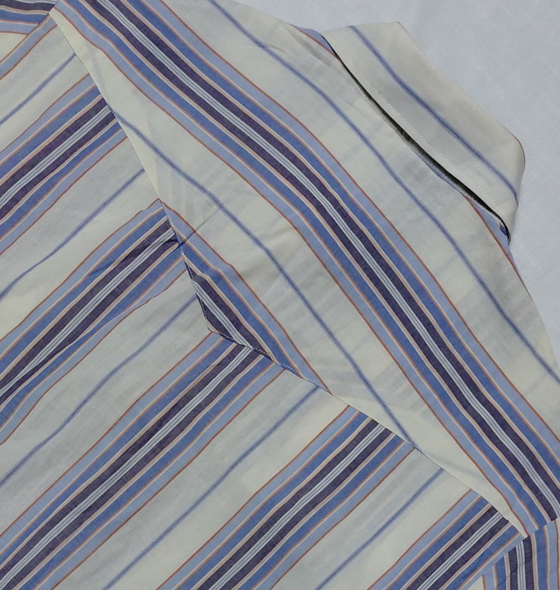 [L] 랭글러(Wrangler) 빈티지 웨스턴 멀티 스트라이프 반팔 셔츠 상품이미지8