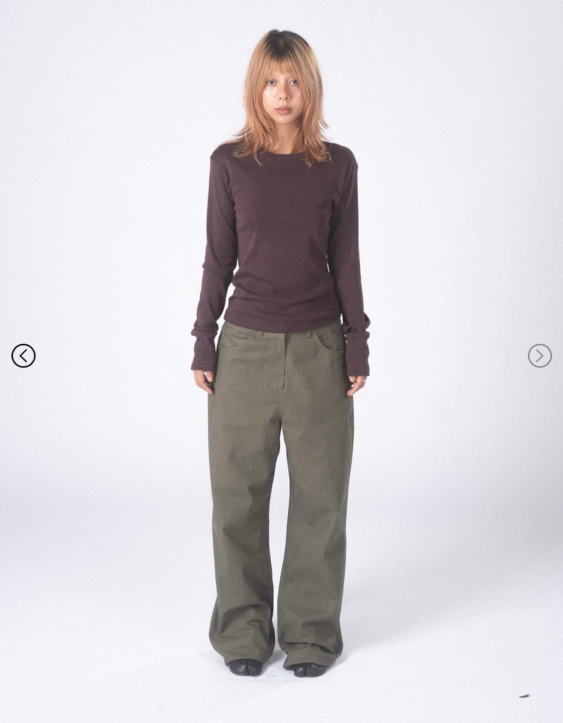 Who is she 후이즈쉬 슬리브 포도 상품이미지1