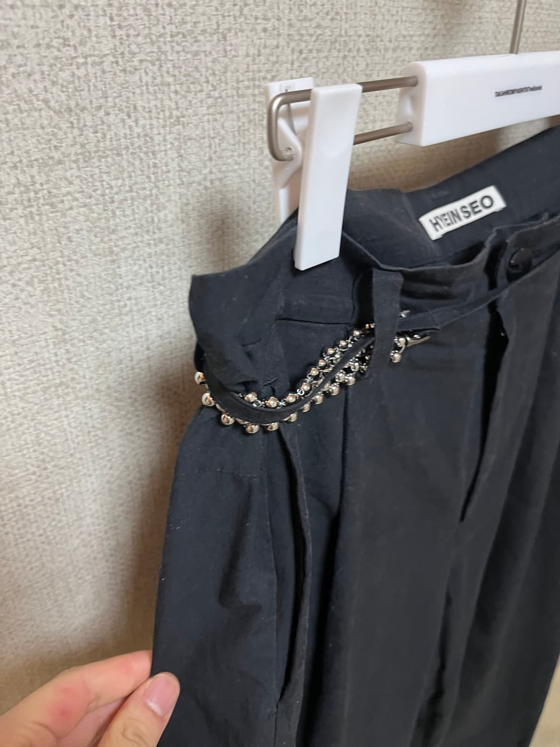 혜인서 벨트 와이드 팬츠 상품이미지6