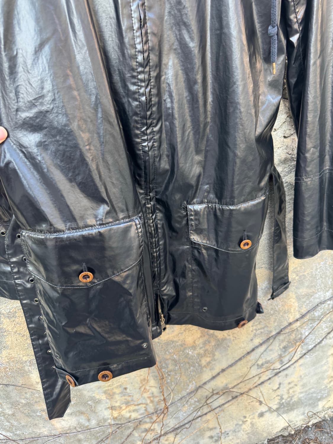 폴로 랄프로렌 빈티지 레인 코트 여성 상품이미지6