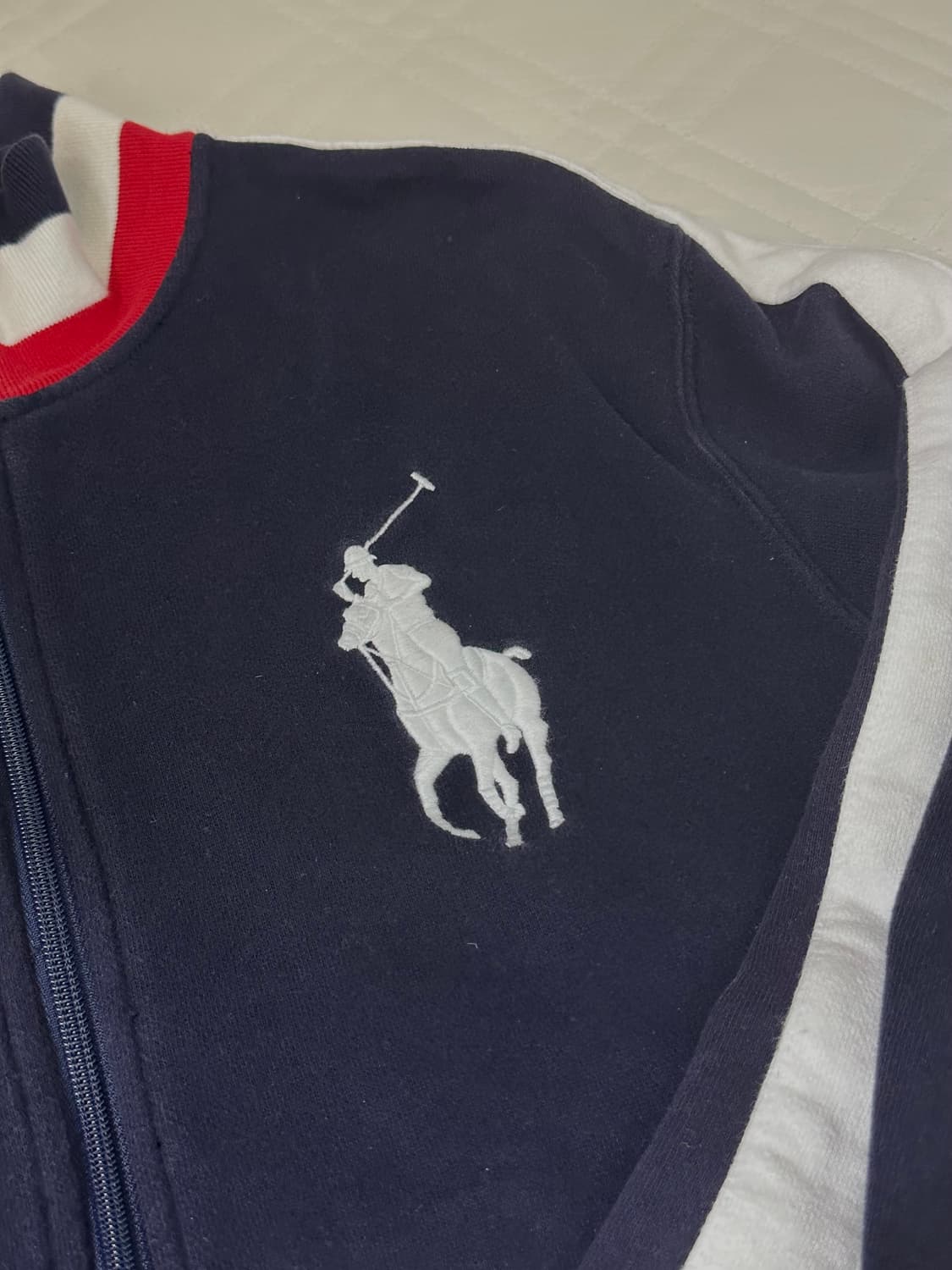 폴로 랄프로렌 빅포니 usa 성조기 집업 상품이미지5