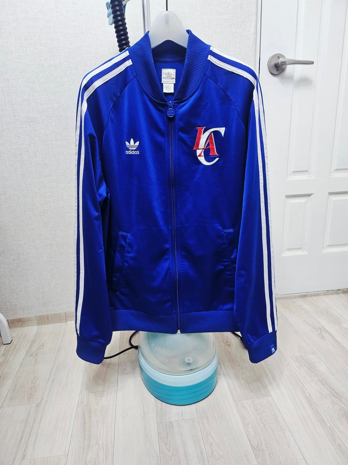 (95~100)M ☆초대장급☆아디다스 슈퍼스타LA클리퍼스[파흰]트랙탑져지 상품이미지1