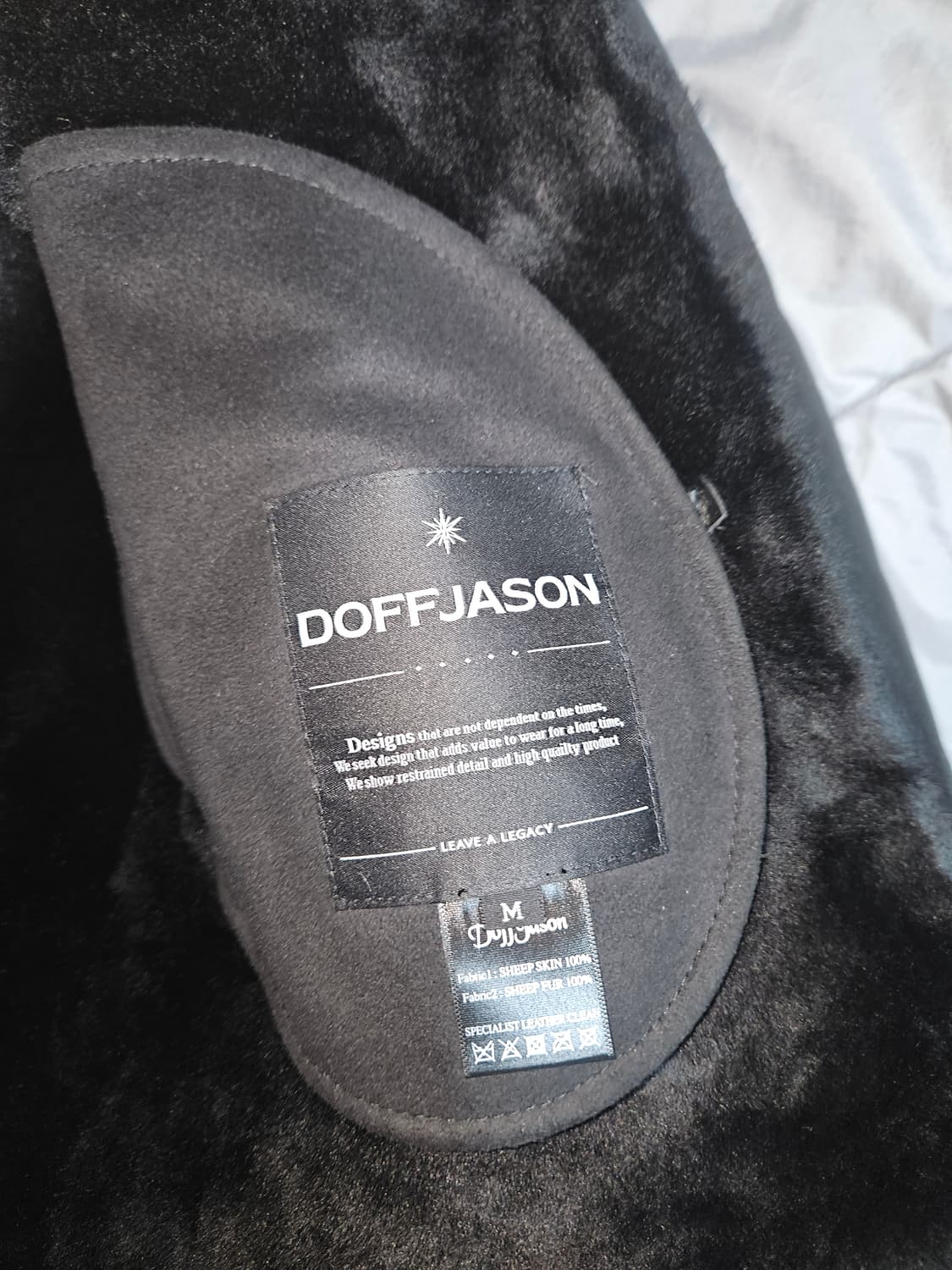 도프제이슨 리얼양가죽 무스탕 상품이미지5