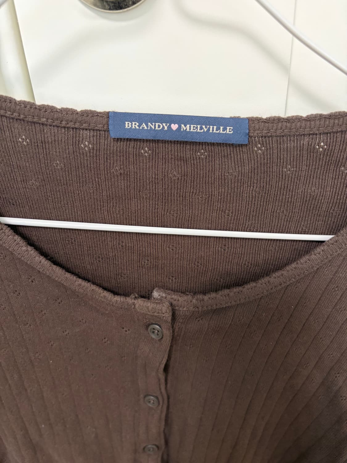 브랜디멜빌 펀칭 가디건 상품이미지3