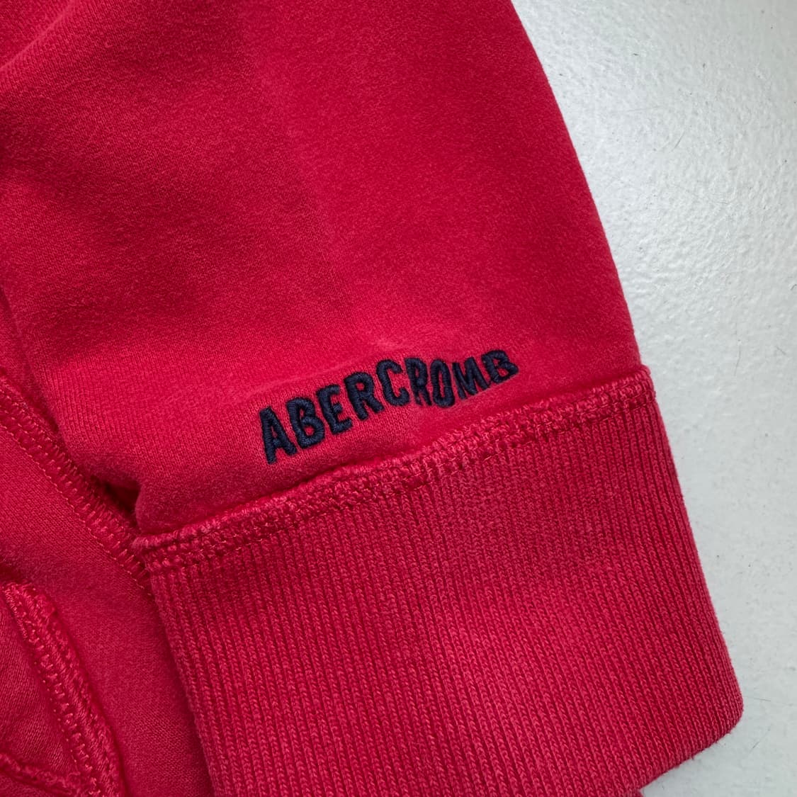 아베크롬비 18 십팔 스웻 후드티 레드 상품이미지4