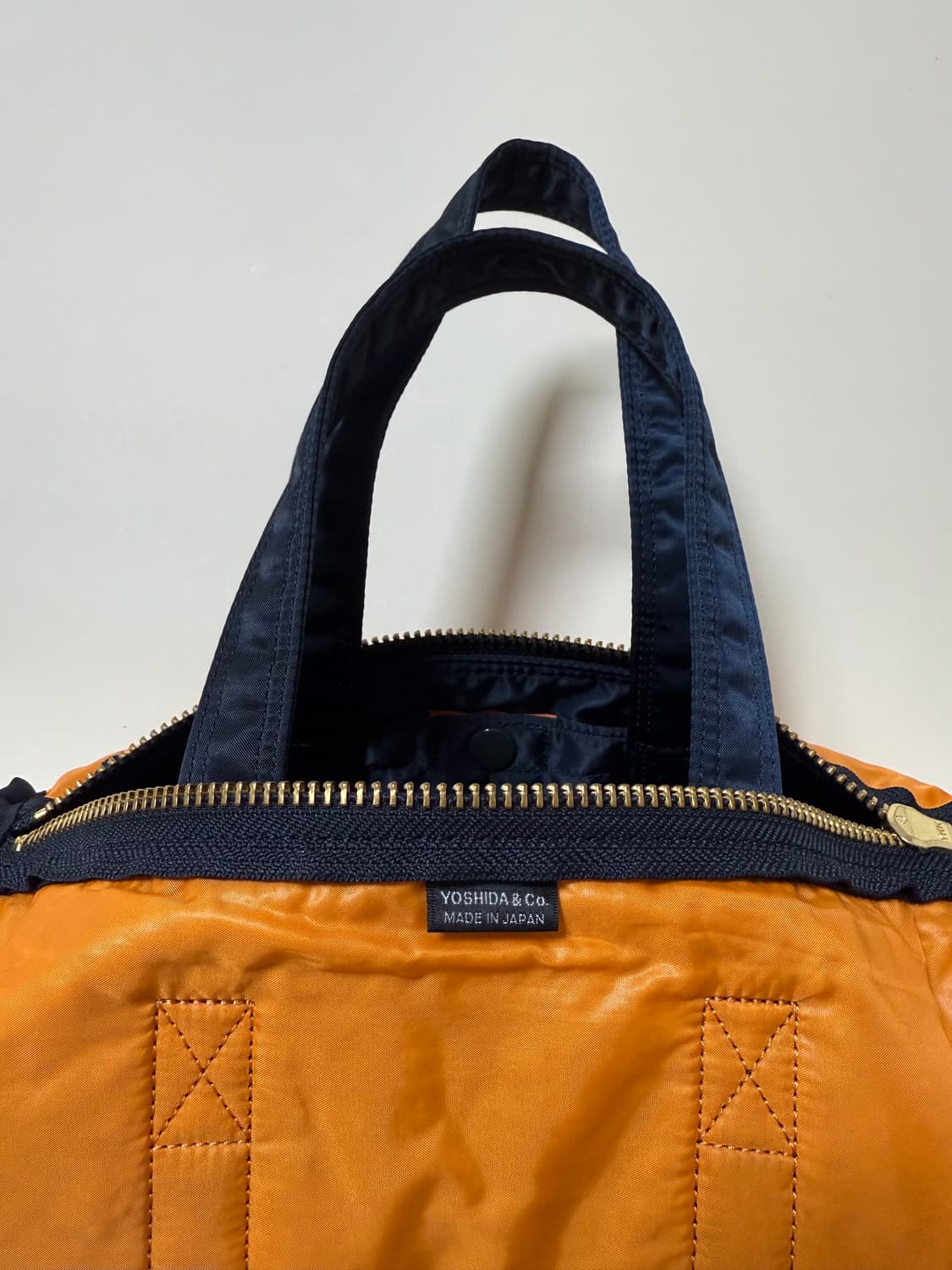 (미사용급) 신형 PORTER 포터 탱커 더플백 S 네이비 아이언블루  상품이미지10