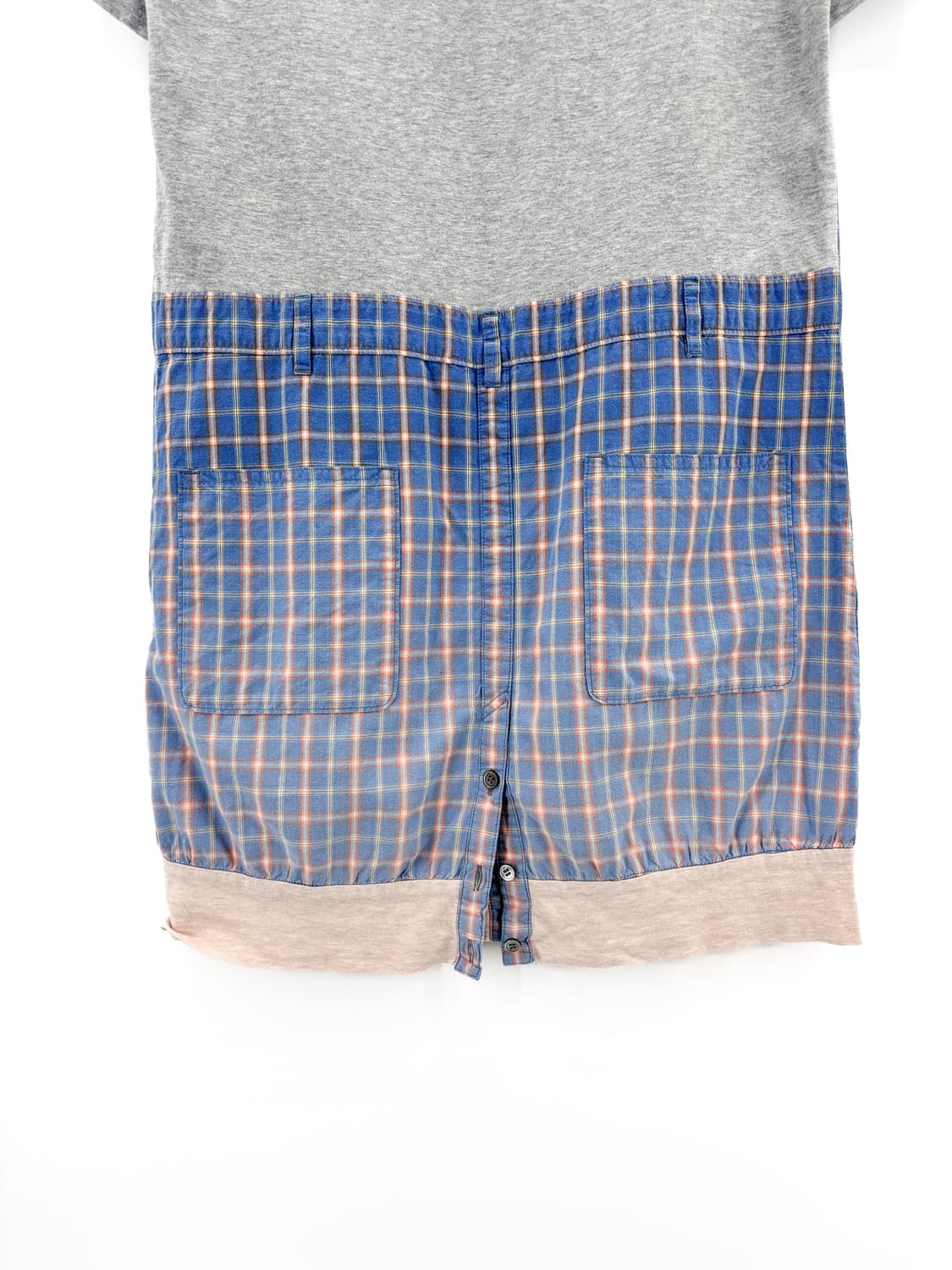 FRAPBOIS 체크 반팔 후드 원피스 자켓 상품이미지9