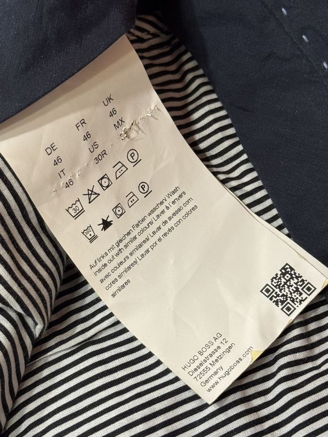 휴고보스 몰스킨 팬츠 상품이미지8
