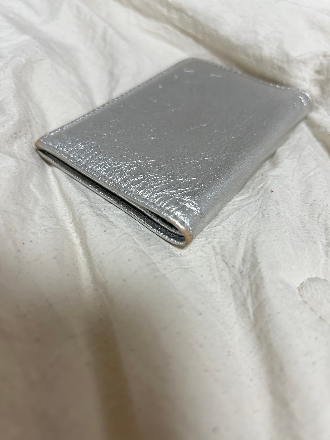 꼼데가르송 지갑 실버 상품이미지7