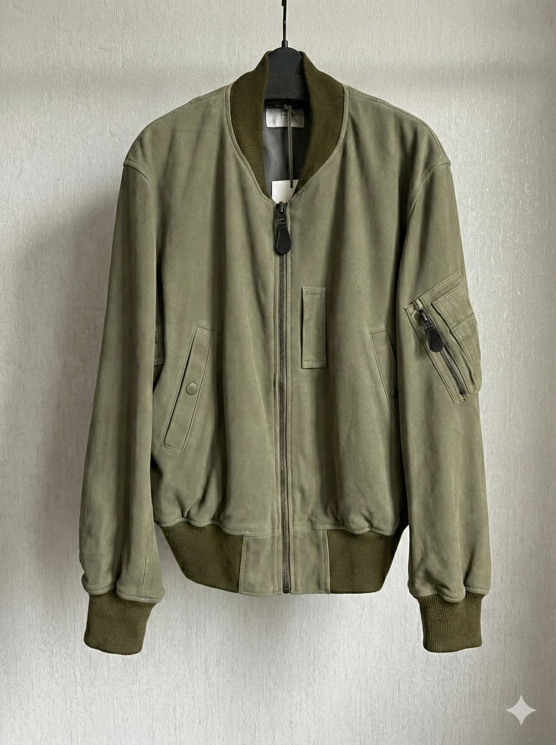 헤릴x어드레서 별주  / B-15 램 스웨이드 자켓 / 2 상품이미지1