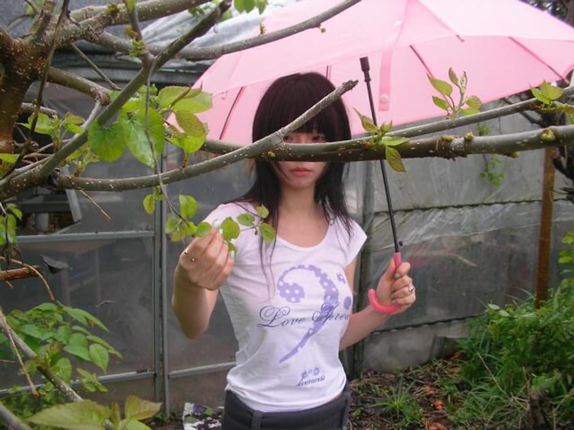 liveinmoss Love spread tee-Purple 상품이미지7