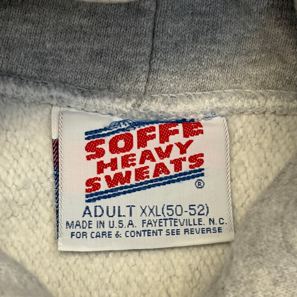 90s Made in USA 빈티지 SOFFE 예일대 리버스위브 후드티 상품이미지6