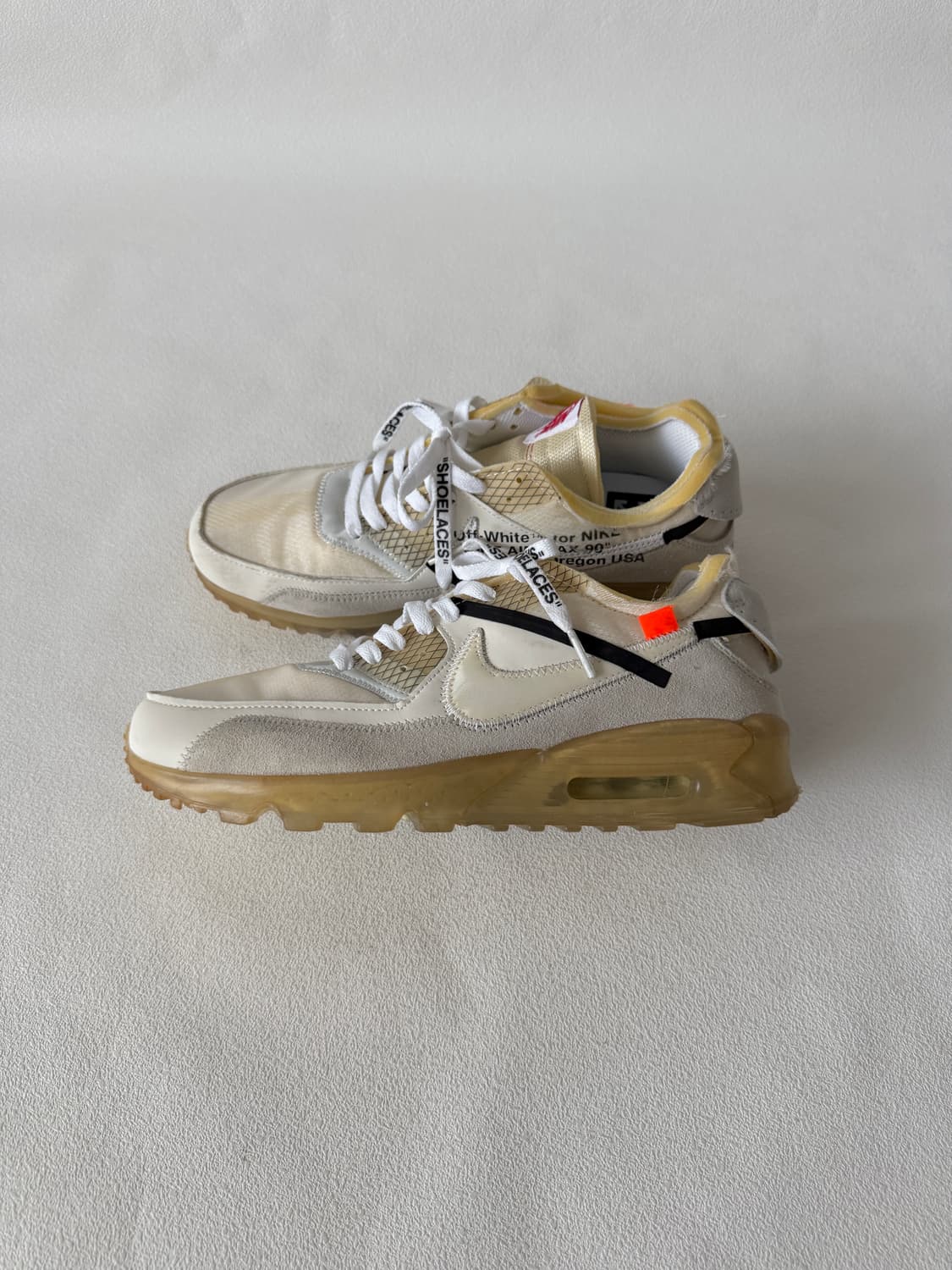 [275]나이키(NIKE) x 오프화이트(OFFWHITE) 맥스90 상품이미지1