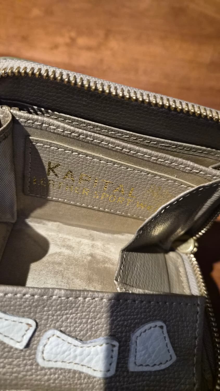 캐피탈 미니 지갑 골드 베이지 상품이미지4