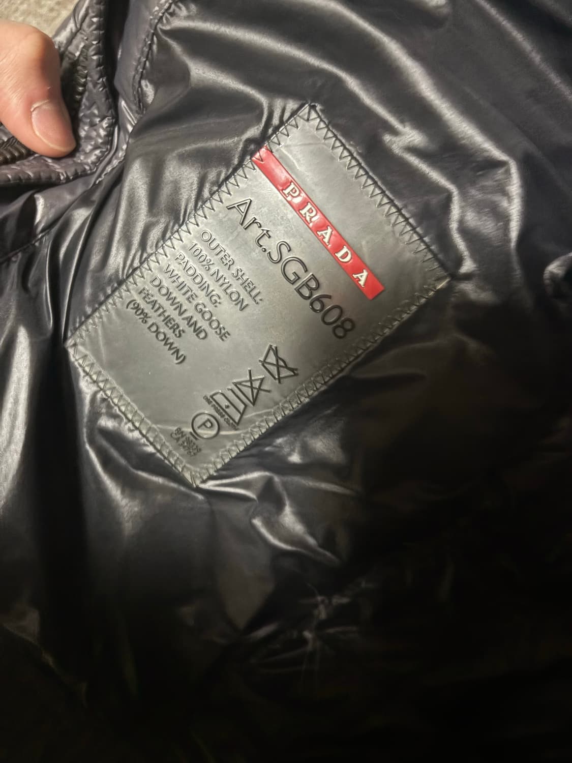 프라다 바이커패딩 정가품 문의 상품이미지6