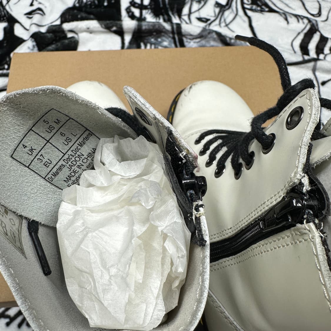 닥터마틴 제이든 화이트 상품이미지6