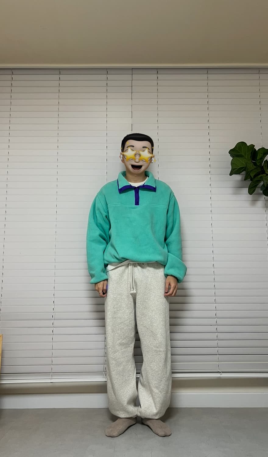 90S Land End 신칠라 풀오버 L 판매합니다 상품이미지9