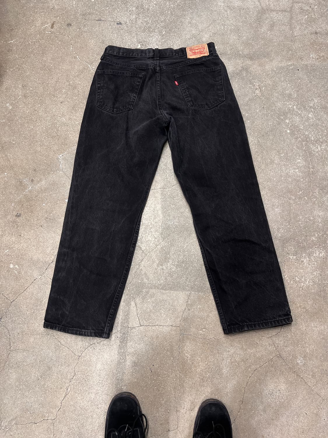 00‘s 리바이스550 블랙진 상품이미지5