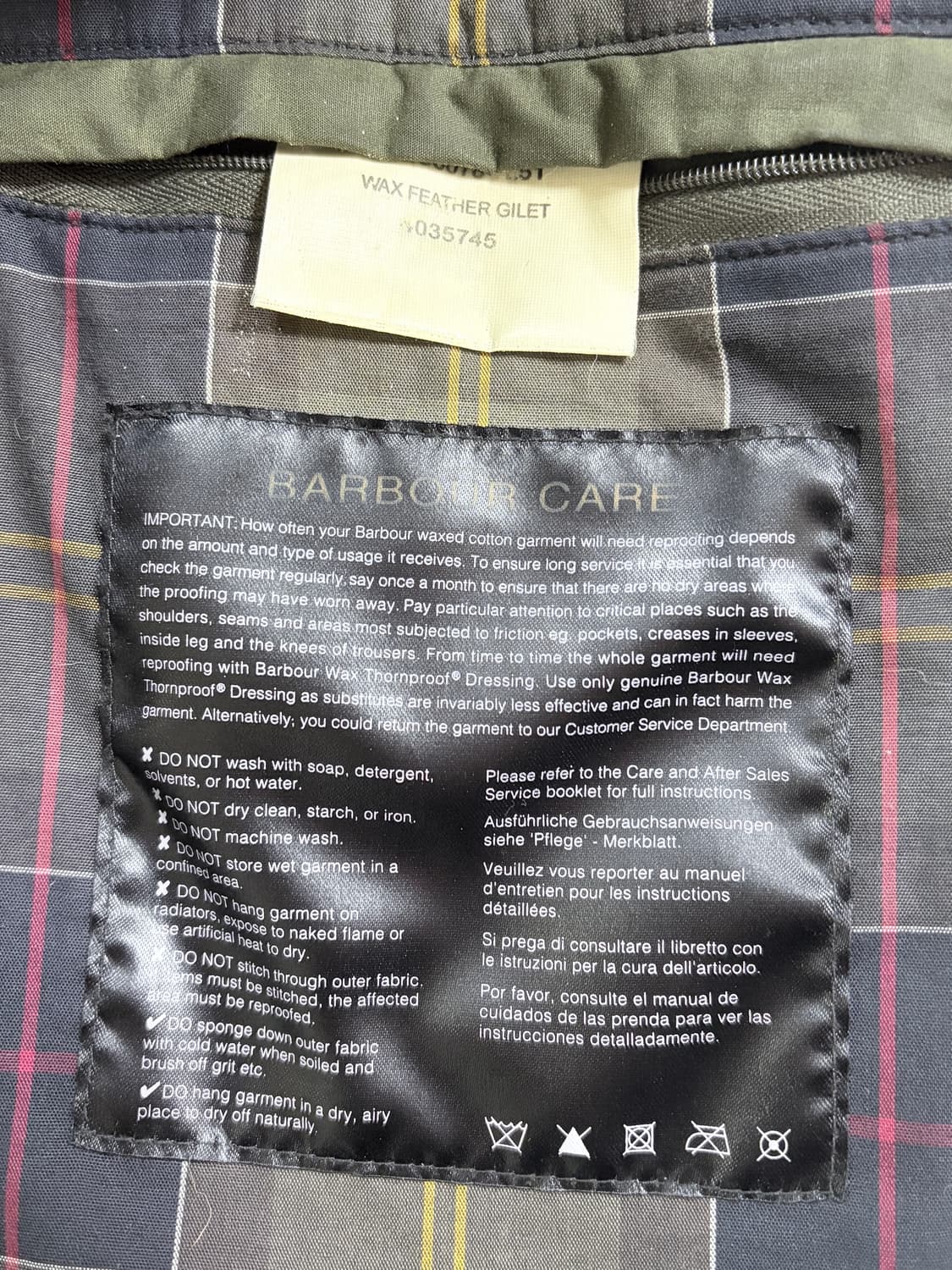 바버 왁스 다운 베스트 상품이미지4