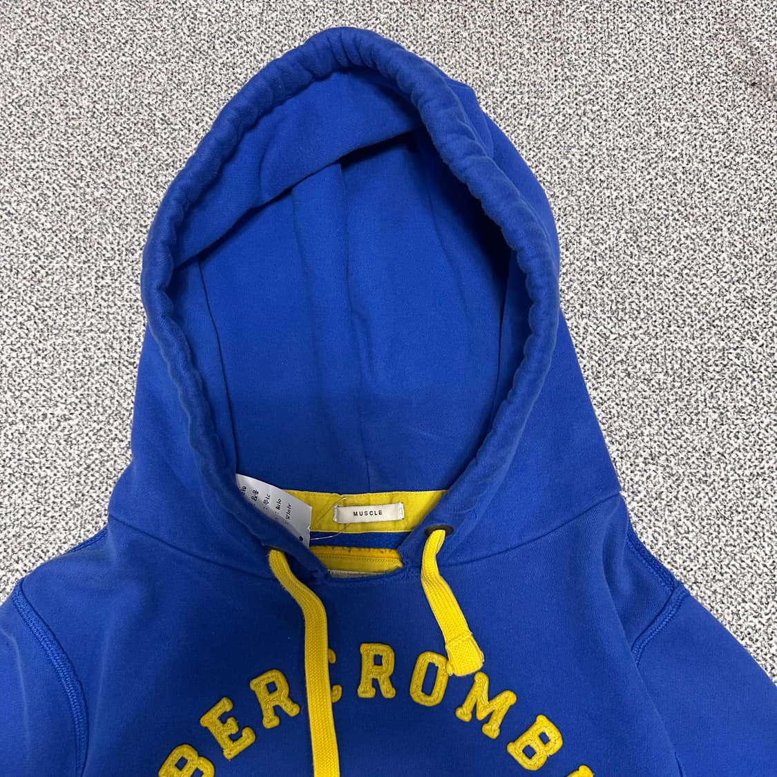 아베크롬비 블루 후드티 상품이미지2